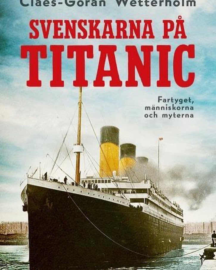 firmaboken's tweet photo. Vilken bok! En skattkistan för den intresserade!

Titanic är idag världens mest kända fartyg. Här får vi får följa den fascinerande berättelsen om det mytomspunna fartyget och ta del av svenskarnas öden.

Läs mer och beställ här: https://t.co/ZjTmgBq6K3
—-
#titanic #lästips https://t.co/YVNnvsEgvB
