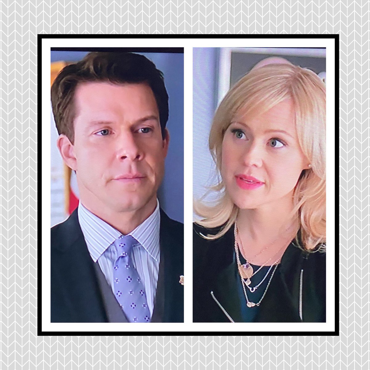 AppezzatoPenny's tweet photo. S: As for me, I’m putting my faith in you..O: You can be very persuasive Ms. McInerney. S: Or brazenly manipulative..😉 No better writing, acting, or on screen chemistry! @Eric_Mabius @kristintbooth are the best at what they do! #RenewSSD @ElizabethYostHC #POstables #TWINC 💌📬🎬 https://t.co/Nr8GijppoC