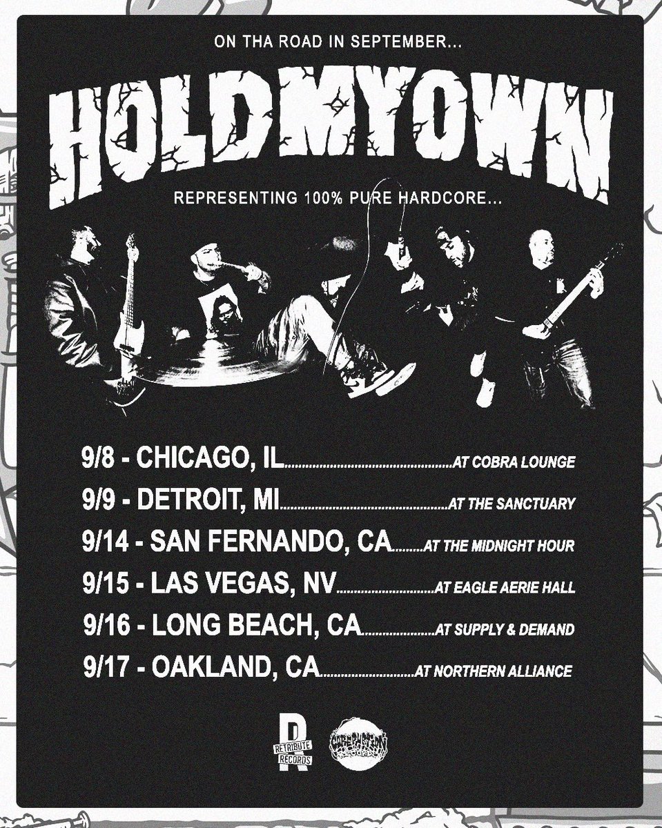 holdmyownhc's tweet photo. On tha road in September… representing 100% pure hardcore… https://t.co/xO9xNmBYAW