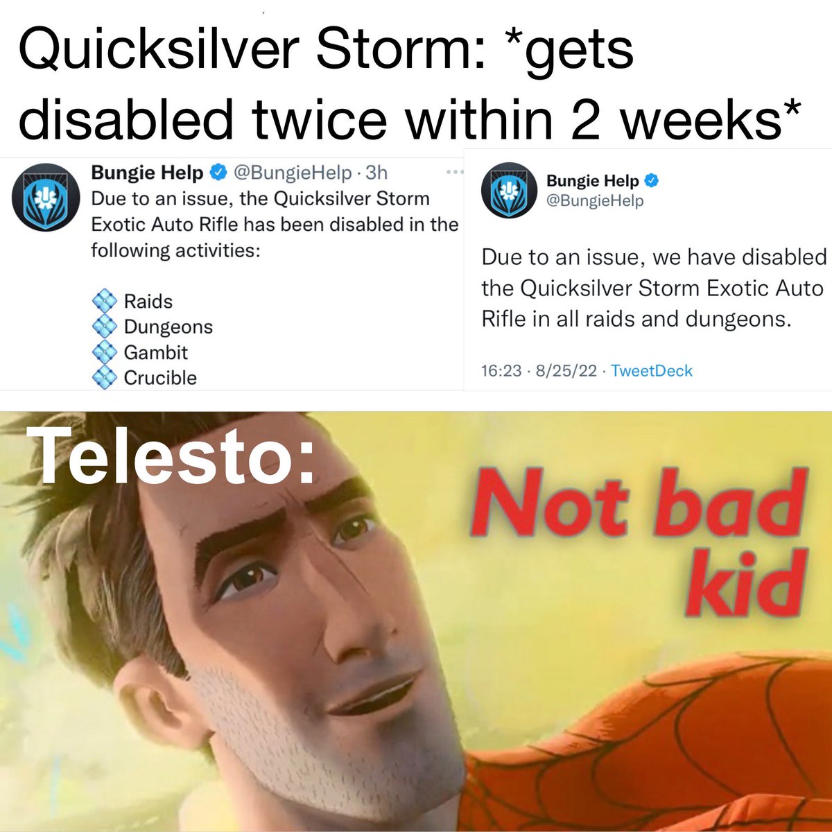 Marathon Postin'..? ⬛️⬜️🟪 (@destiny_thememe) on Twitter photo 