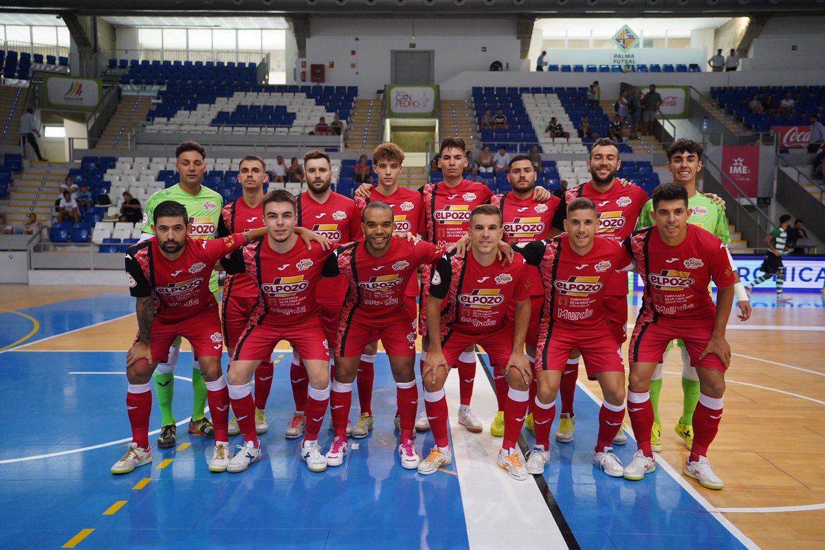 𝗔 𝗟𝗔 𝗙𝗜𝗡𝗔𝗟! 
🏆 1° Semifinal Trofeo Ciudad de Palma 

ElPozo Murcia Costa Cálida disputará la FINAL al ganar a <a href="/SCPModalidades/">Sporting CP - Modalidades</a>
2-2 (*5-4) 

⚽ Penaltis 5-4
<a href="/FelipeValerio07/">Felipe Valerio</a> 
<a href="/fernandiitoo14/">fernandito aguilera</a>
<a href="/brunotaffy/">Bruno Taffy</a>
<a href="/_marcelmarques/">Marcel Marques</a> 
<a href="/gadeia13futsal/">gadeia13futsal</a> 

#Pretemporada