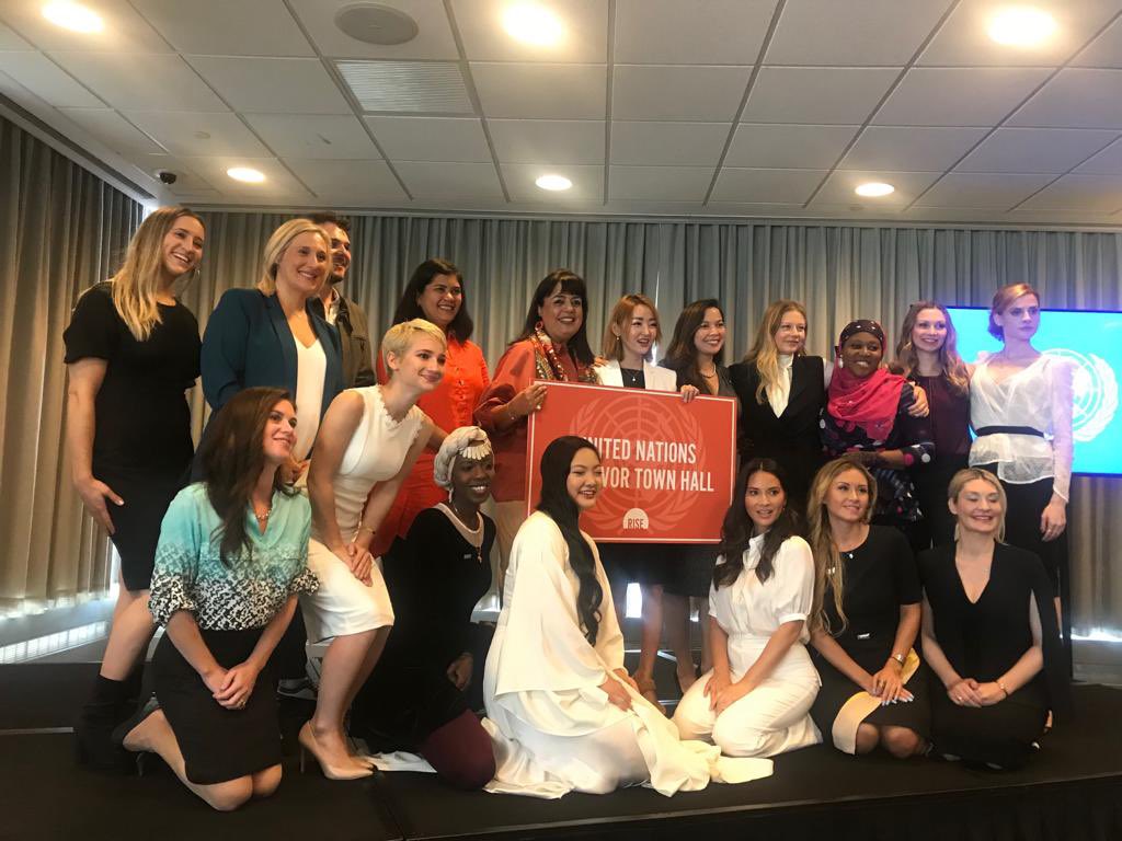MaraMarinakiEU's tweet photo. Warmest congrats and so proud for you dear @nguyen_amanda @RiseNowUS !! It took you 3 yrs to nail this unique #SurvivorsResolution w/ #UNGA !! @EUatUN #EU4Women https://t.co/eW1YbAl6bU
