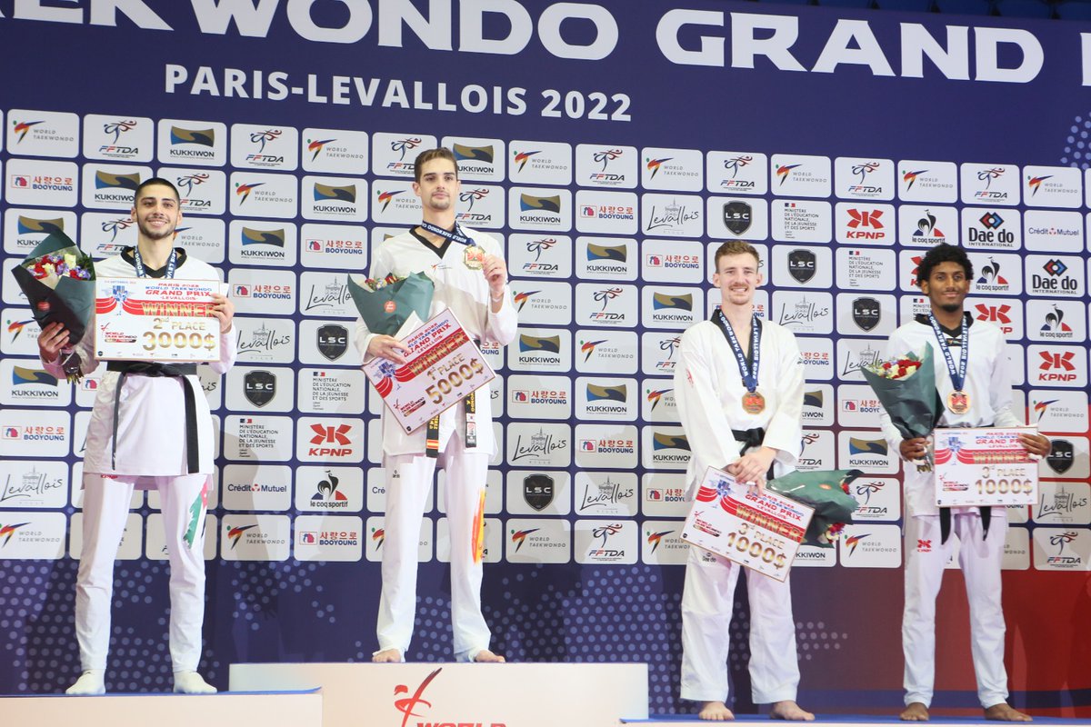 ¡ERES DE ORO <a href="/japepotkd/">Javier</a>! 🥇 

Javier Pérez Polo se proclama campeón  ganándole a los mejores de su categoría en el Grande Prix de París.

¡Enhorabuena por tu triunfo! 👏.