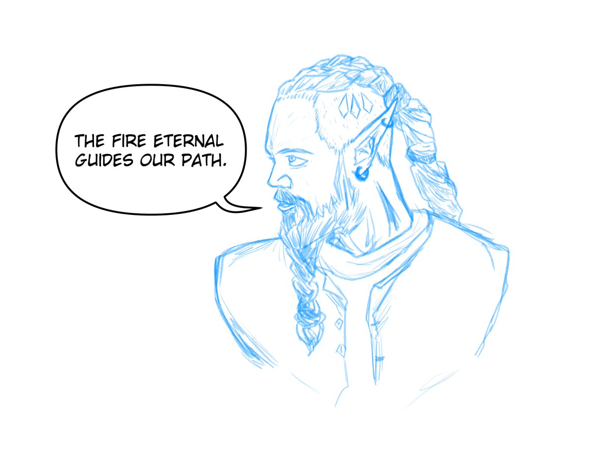 TheSmunchy's tweet photo. I've been missing my world of Adia. I drew a Firecrest Elf. Here is a WIP. #art #artwork #artist #ArtistOnTwitter #pathsrpg #ttrpg #WorldofAdia #tabletopgames #comic #ComicArt https://t.co/WLr1pZqVo7