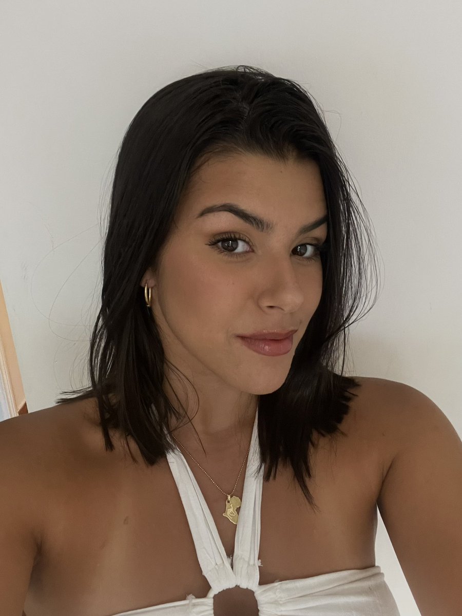 No puedo estar más guapa con el pelo corto la verdad 🤭