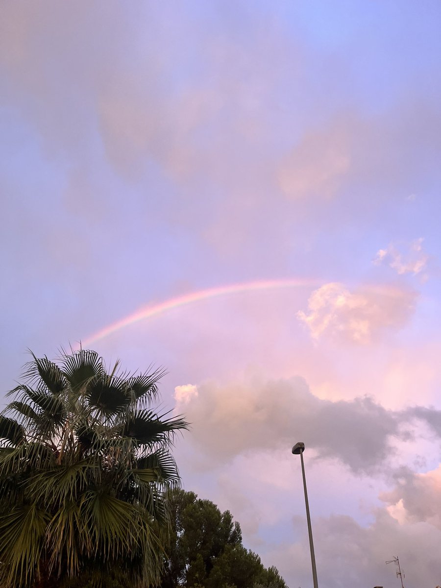 Idalia_f's tweet photo. @eltempsTV3 @TomasMolinaB ara mateix l’arc de Sant Martí al Vendrell https://t.co/d5NNMPCHJH