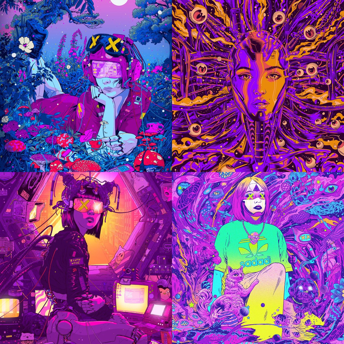 Roya (🎨,💙💛) on Twitter "RT avril15NFT no text. just art. we are