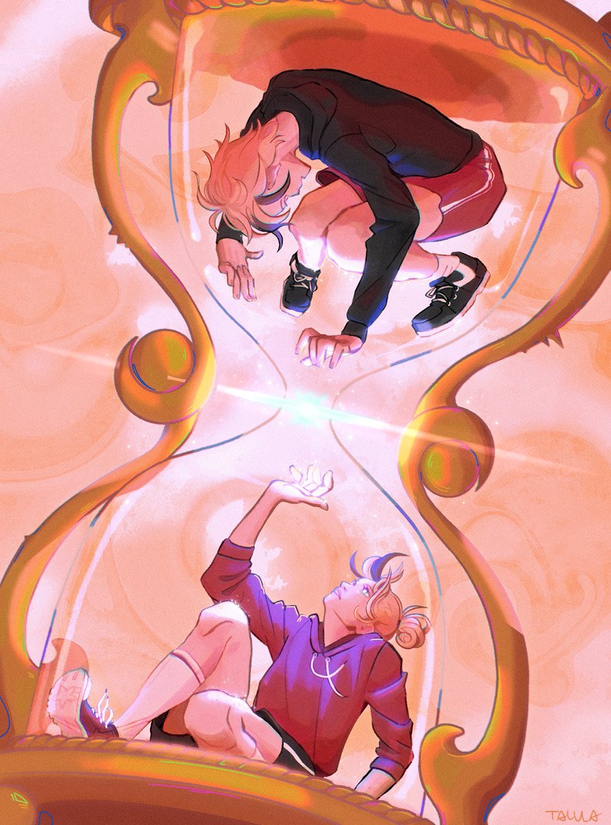 Everything we own we always share because we are siblings and we have the same hair