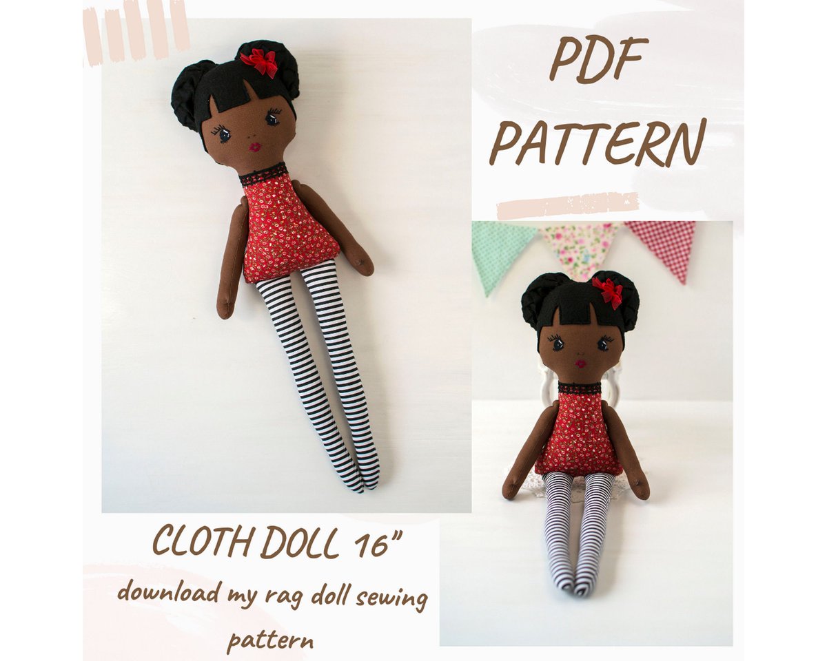 ViktoriyaP_12's tweet photo. PDF Pattern Cloth Doll 16'', Download Rag Doll Sewing Pattern, Handmade Doll DIY, Fabric Doll Pattern, Soft Doll, Make Your Own Doll https://t.co/rlu6Pt47q3 #black #birthday #dollmaking #rainbow #pdfpattern #dollsewingpattern #pdfdollpattern #clothdollpattern #ragdollp https://t.co/5GclMKjKtS