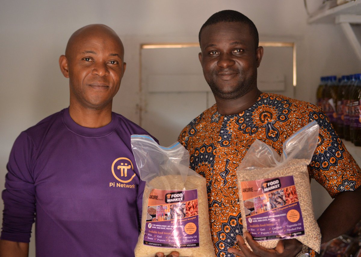 aderealista's tweet photo. Today at the #PiFoodStore in Akure, Nigeria.
These are the days of little and obscure beginnings.... but there is no stopping Pi now. Congratulations to the Pioneers who were able to make it.
#PiTransactions
#PiPayments
#PiFoodMarket
#PiFoodStore https://t.co/t4uaeSEEX6