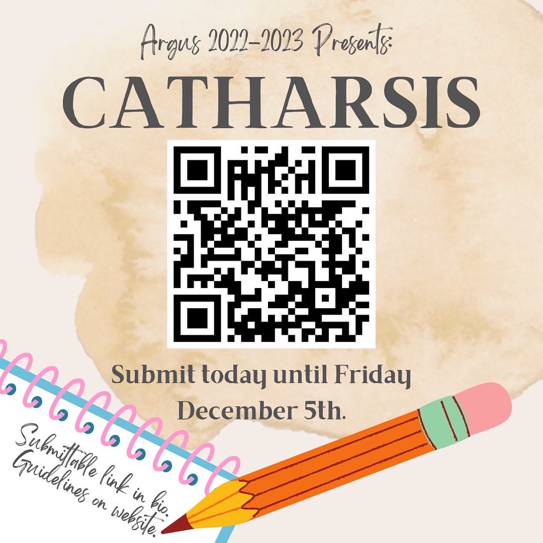 argusatnsula's tweet photo. YOU KNOW THE DRILL!!!  Start submitting to Catharsis now! https://t.co/ocguC8zX4m