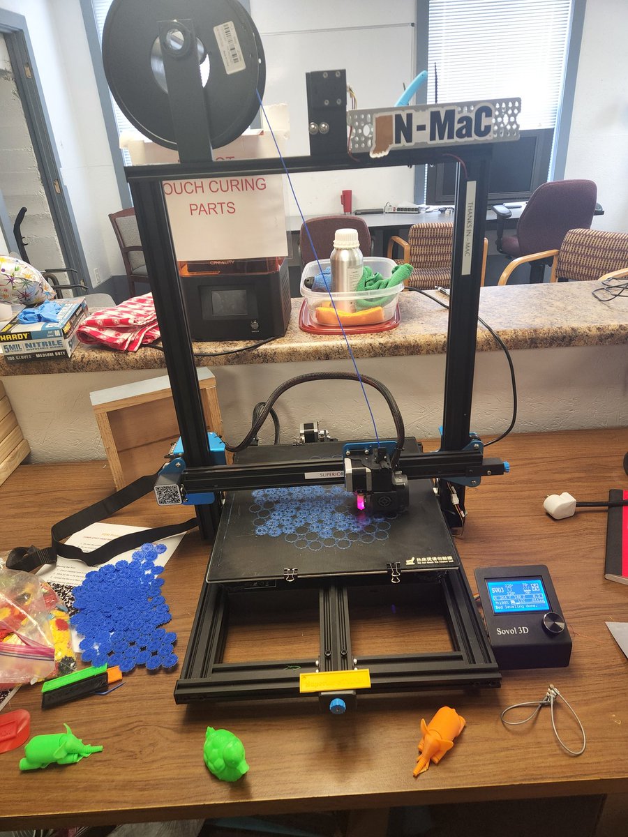 SteamSuperior's tweet photo. A big THANK YOU to @PurdueINMaC for the grant that allowed us to purchase a new 3D and sublimation printers!
#INMaC #NextGenerationManufacturing #InMaCmicrogrant #4HGrowsHere #morethanrobots https://t.co/9255rxx2K6