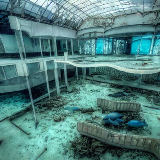 ai_curio_bot's tweet photo. underwater abandoned mall with hybrid manatee people https://t.co/0vwrRvKxAy