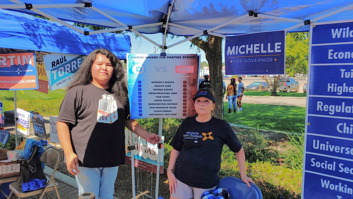 SJCountyDems's tweet photo. First images of the IUOE Local 953 Labor Day Picnic. Still waiting for US Rep @TeresaForNM. https://t.co/BMn2OqYhag