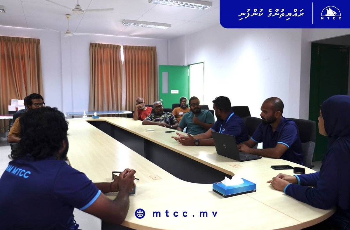 MTCCPlc's tweet photo. Our @MTCCkashavaru team met with the vessel owners & council members at Gdh. Nadella. Our gratitude goes to the council members & residents at Gdh. Nadella for the support given during our stay. #yanmarmarine #suzukimarine #castrol #ppgcoating https://t.co/O6gQPkpx3L