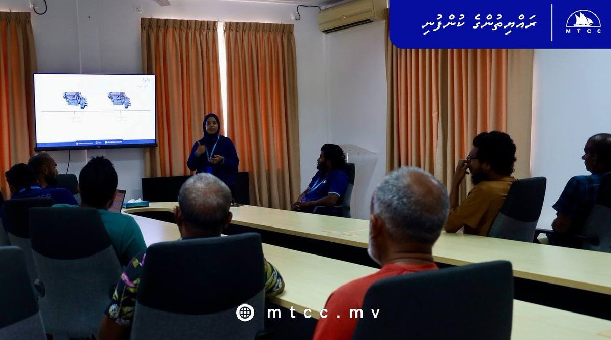 MTCCPlc's tweet photo. Our @MTCCkashavaru team met with the vessel owners & council members at Gdh. Nadella. Our gratitude goes to the council members & residents at Gdh. Nadella for the support given during our stay. #yanmarmarine #suzukimarine #castrol #ppgcoating https://t.co/O6gQPkpx3L