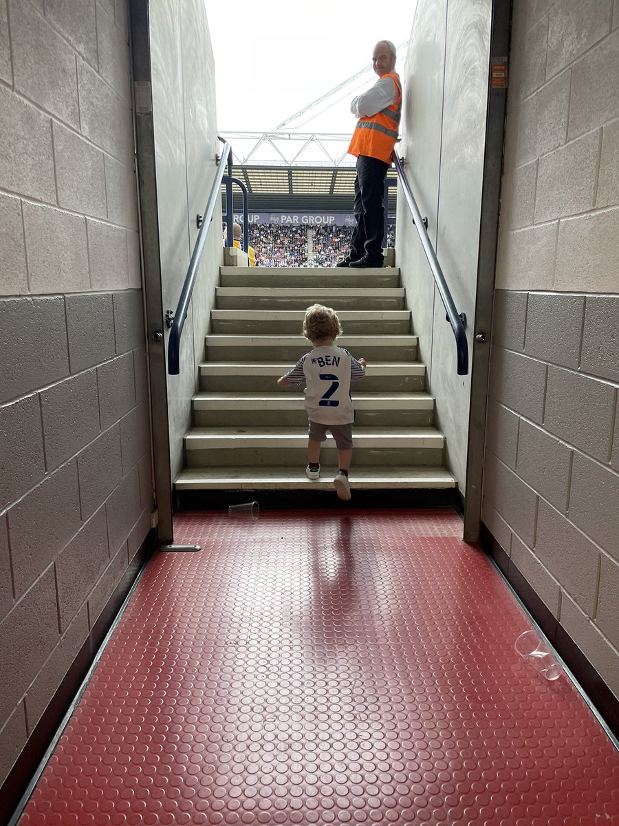 Bens first game … Welcome to a lifetime of hurt my boy x