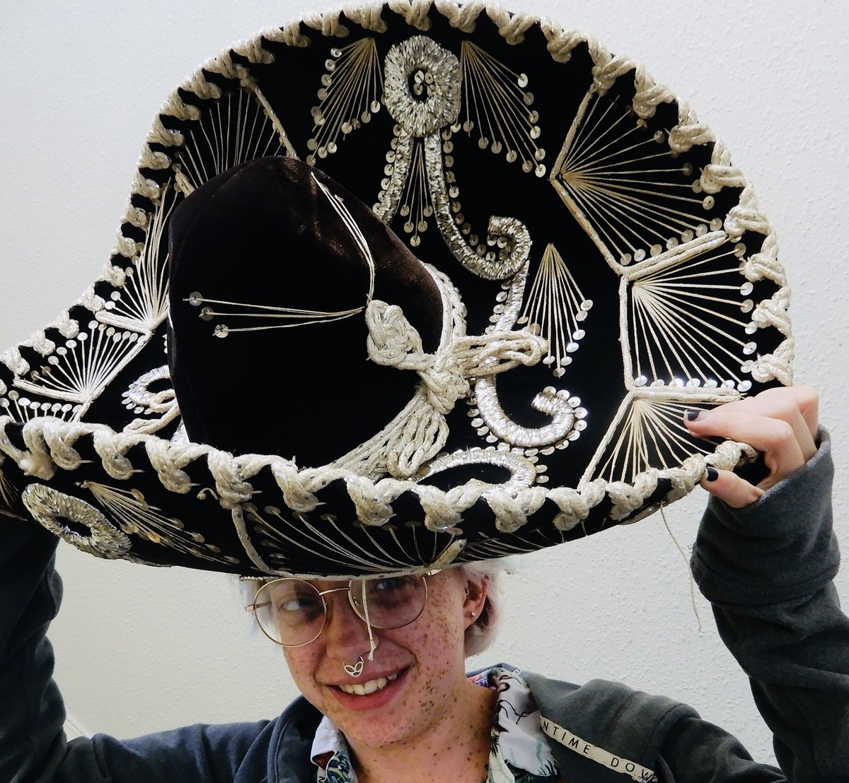Thanks to our fabulous donors we make some amazing finds <a href="/OxfamP/">Oxfam Mutley Plain:</a> . Mariachi hat anyone? #secondhandseptember #foundinoxfam #foundinacharityshop 😎