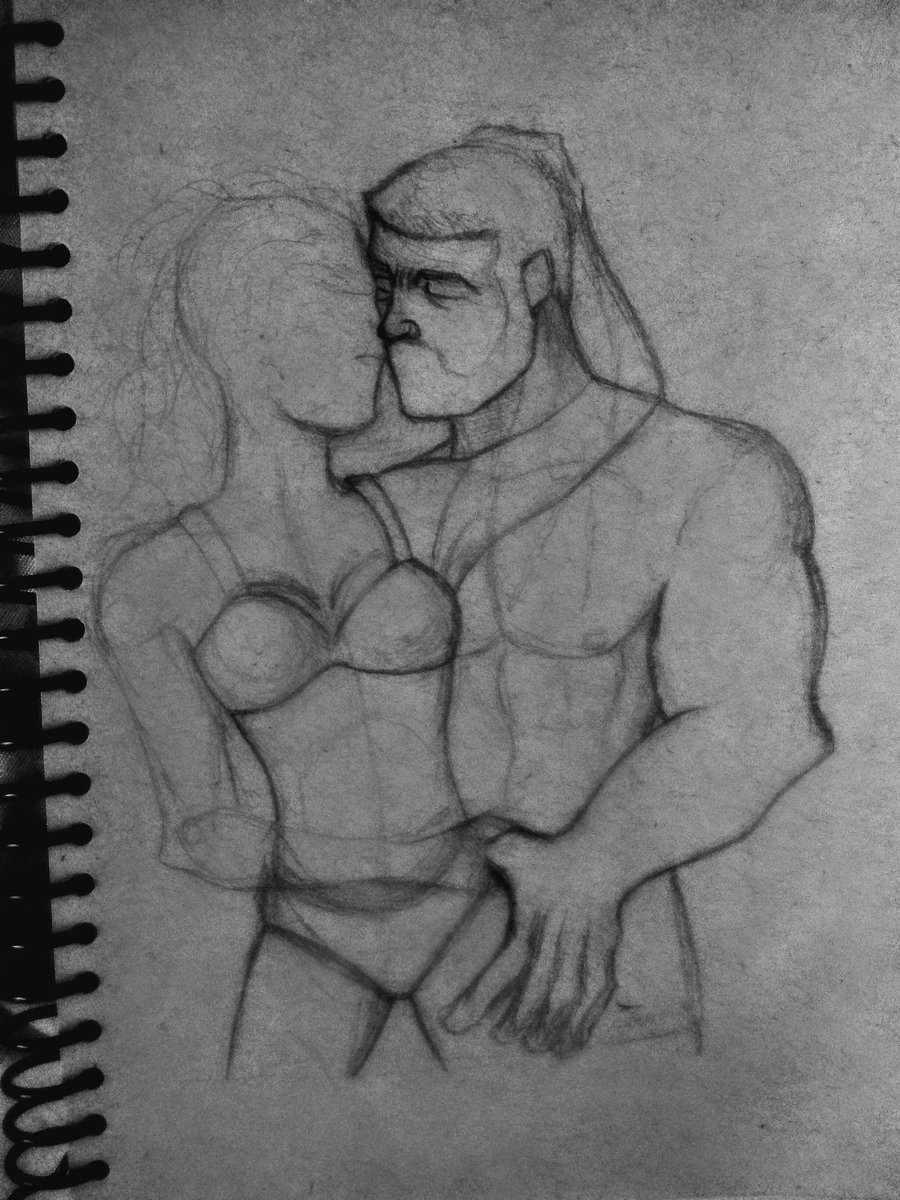 WolfPrime666's tweet photo. As I was saying  I will be doing a new drawing of my favorite ship from Splinter Cell: Operation Barracuda Sam Fisher/ Katia Loernstern. Here is the WIP.😊😊😊💞💞💞 #SplinterCell #SamFisher #SplinterCellOperationBarracuda #fanart https://t.co/aXQKD3uoAj