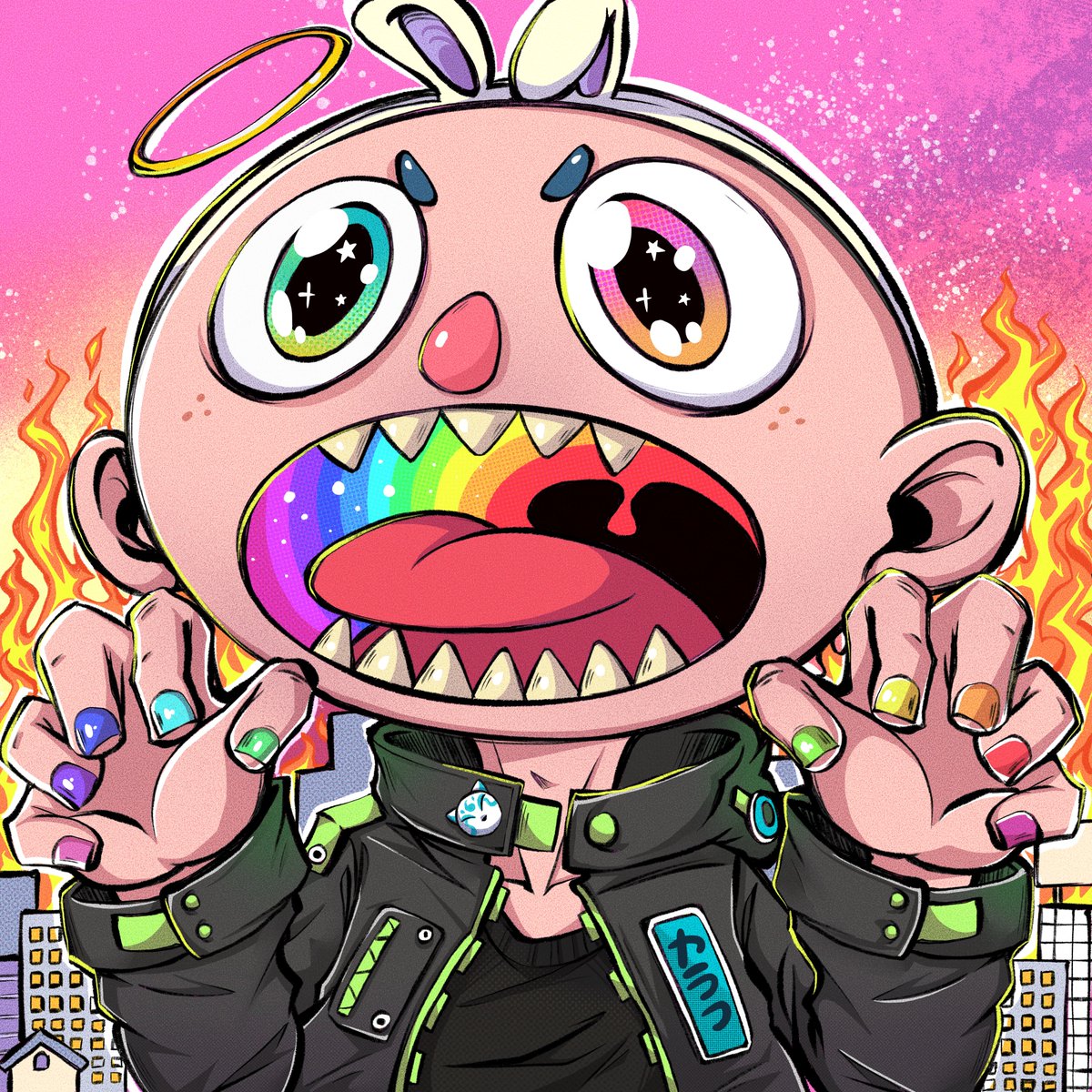 jminj_art's tweet photo. 🌇Derivative  @KarafuruNFT Mosu #1937
 Holder:  @BRGRSNNFT 🌈✨ 

♥️Thank you for your support🙏 
[Commission Status : Open✅ September slot 4/5] 👈
#pfpNFT #NFTThailand  #NFTartwork #Karafuru https://t.co/H3eXClhvo7