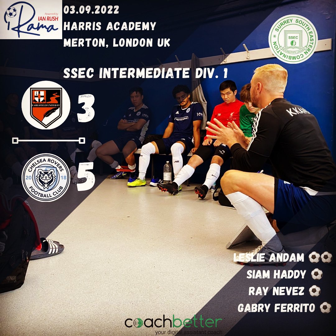 Chelsea Rovers Football Club (@chelsearoversfc) on Twitter photo A difficult game against a strong and disciplined opponent showed us that we have so much more to learn and work on! 🫡
@PodcastSelk
<a href="/ssecleague/">Surrey South Eastern Combination</a>
<a href="/matchark_uk/">Matchark: Find Players & Clubs</a> A difficult game against a strong and disciplined opponent showed us that we have so much more to learn and work on! 🫡
@PodcastSelk
<a href="/ssecleague/">Surrey South Eastern Combination</a>
<a href="/matchark_uk/">Matchark: Find Players & Clubs</a>
