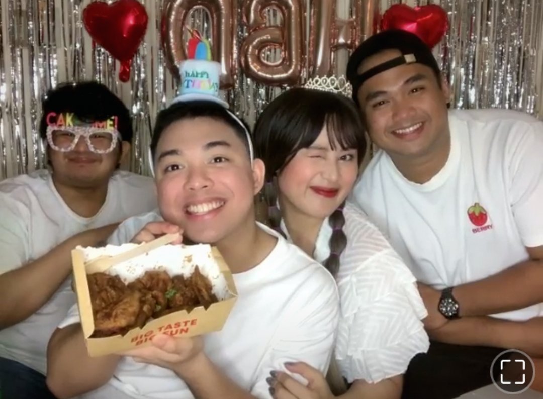 euniversewoah's tweet photo. ang food forda birthday salubong!!! so yummers 😋 @eunicetsantiago @jokocawili_ @riggyboiii @easykiel24 https://t.co/w3LDItd3XA