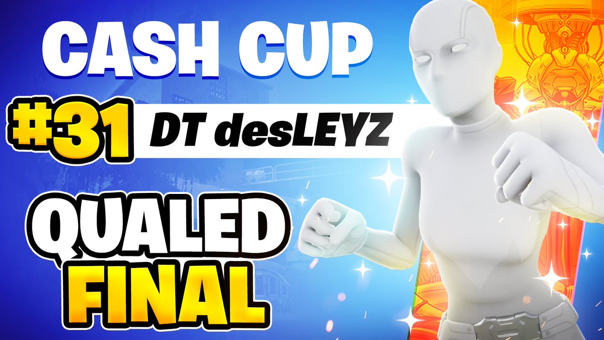 HOW I QUALED FOR SOLO CASH CUP FINAL 🏆 | desLEYZ

RT x FAV plz !!

youtube.com/watch?v=JCfUeA…