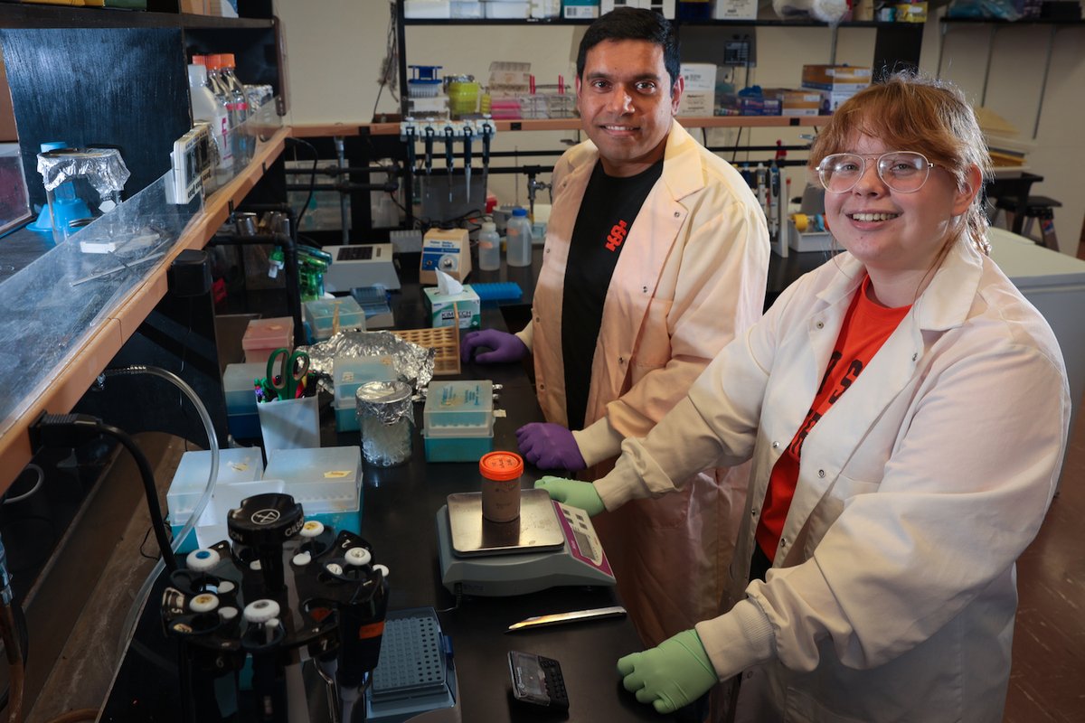 IdahoStateU's tweet photo. A summer research project by ISU microbiology honors student Rhys Ellis study deep sea sediment may actually give us some insight into what life might look like across the cosmos ✨ 

Learn more at https://t.co/NtOAlyif6H https://t.co/XnrgNkhvP4