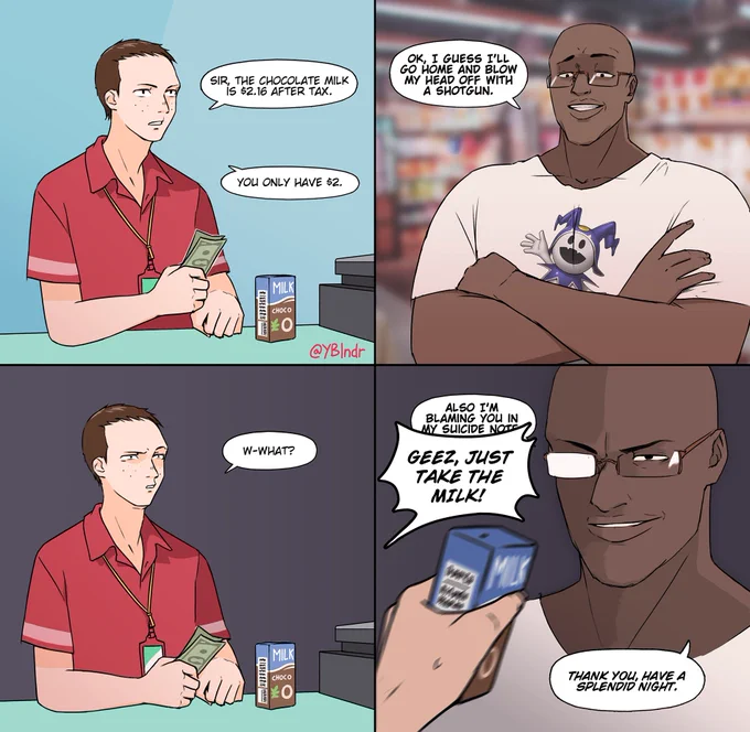 Chocolate milk 