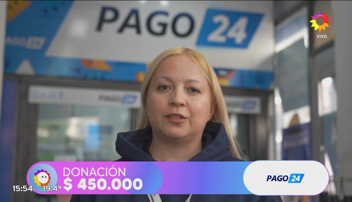 UnSol2022's tweet photo. #UnSol2022 | ¡LLEGÓ LA PRIMERA DONACIÓN!

Gracias @pago24com por la Donación de $450.000 https://t.co/GEPhVDKDlb
