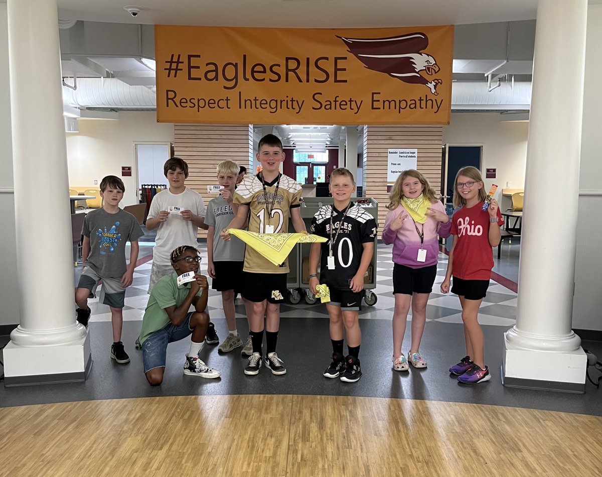 First RISE winners of the 22-33 school year!