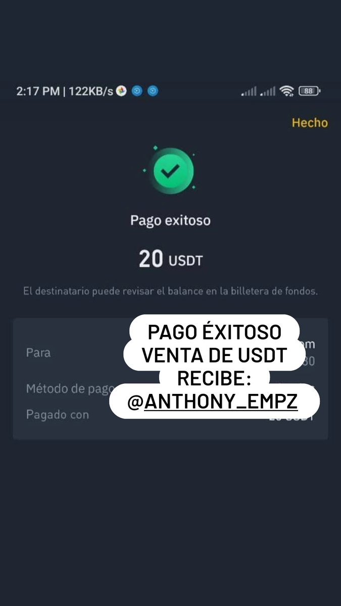 Criptodivisasch's tweet photo. Pago Éxitoso
Recargamos tus Cuentas
📌Banesco Panamá
📌Mercatil Panamá
📌Binance USDT
📌Facebank 
📌Reserve
📌PAYPAL 
📌Zinli
Desde cualquier parte del Mundo🌏
🔍Buscanos en Instagram: 
@Criptodivisaschacao
#zinli #paypal #USDTether #zelle #Caracas #Venezuela https://t.co/3IlYVoV1kV
