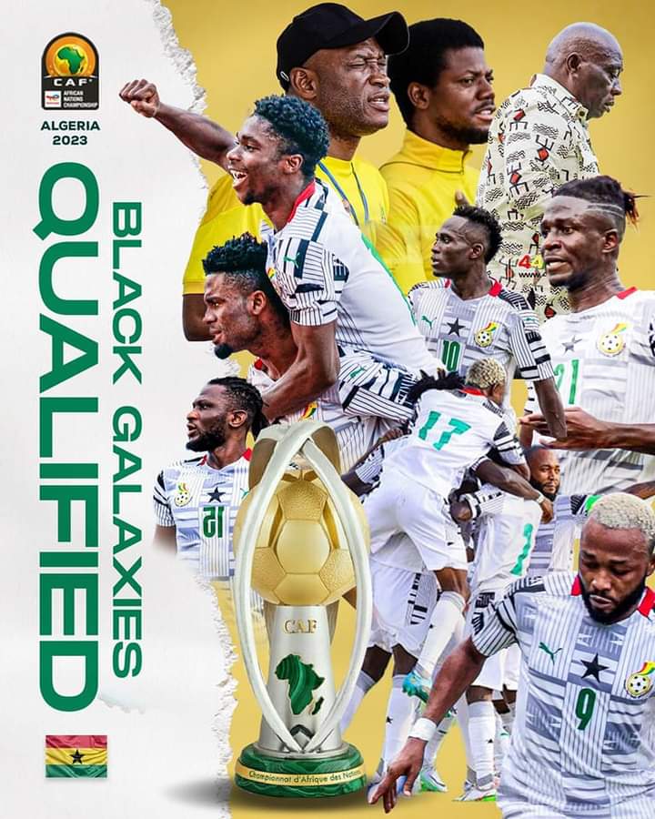 7SportsGhana's tweet photo. After missing out the last three editions in 2016, 2018 and 2020, Ghana defeated Nigeria 5-4 on penalties to book their ticket to the Championship of African Nations (CHAN) tournament be staged in Algeria next year from January 8-31, 2023.

Congrats to the entire team. https://t.co/burle1rIfJ