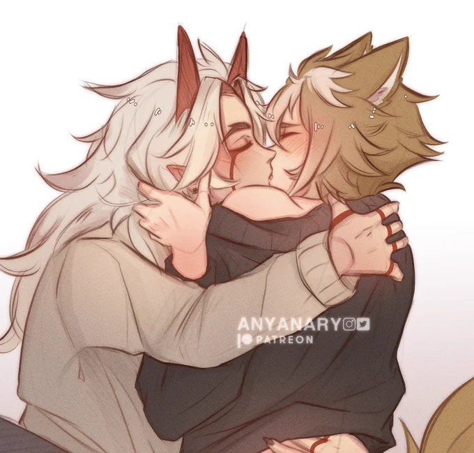 Kisses <3#GenshinImpact #ittorou #itto #gorou 
