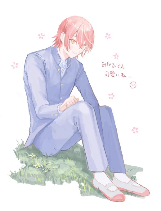 久しぶり絵チャでハイスクールみやび君 
