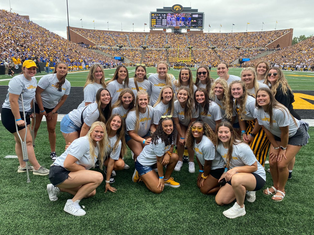 Cheers to 50 years of title IX!!! 
#Hawkeyes