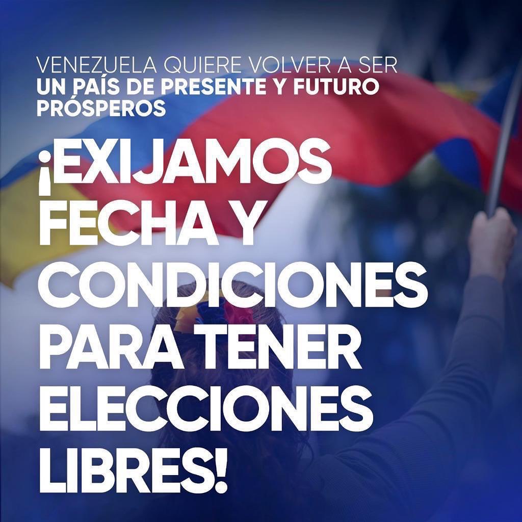 jguaido's tweet photo. Maduro se robó la presidencial del 2018 por que sabe que es minoría.

Nos deben esa elección y también la parlamentaria. No la mendigamos, vamos a luchar hasta obtenerla, por qué es la solución a la crisis que sufre todo el país, es recuperar la familia y lograr la democracia. https://t.co/UqJpl1rdse