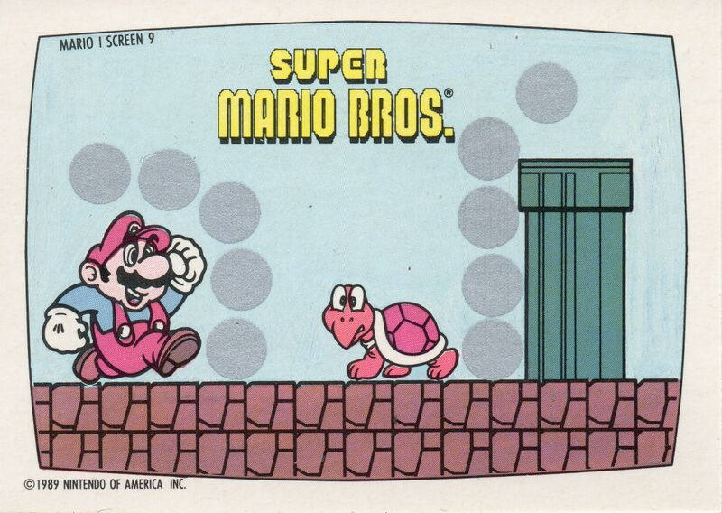 DailyMarioArt's tweet photo. Artwork from Nintendo Game Packs (1989) showcasing levels from Super Mario Bros. and Super Mario Bros. 2. 

With these cards, you could play a scratch off game involving defeating the enemies depicted, or losing a life yourself. https://t.co/n0PjkIgIYr