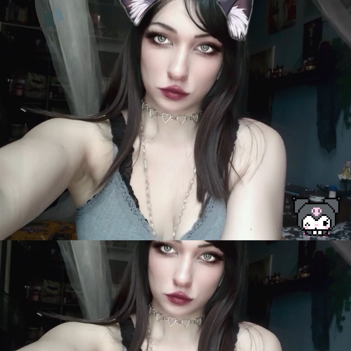 TinyAphrodit3's tweet photo. #tinyaphrodit3 #cute #brunette #blackhair #egirl #egoth #alternative #pale https://t.co/jjO4UyA2wJ
