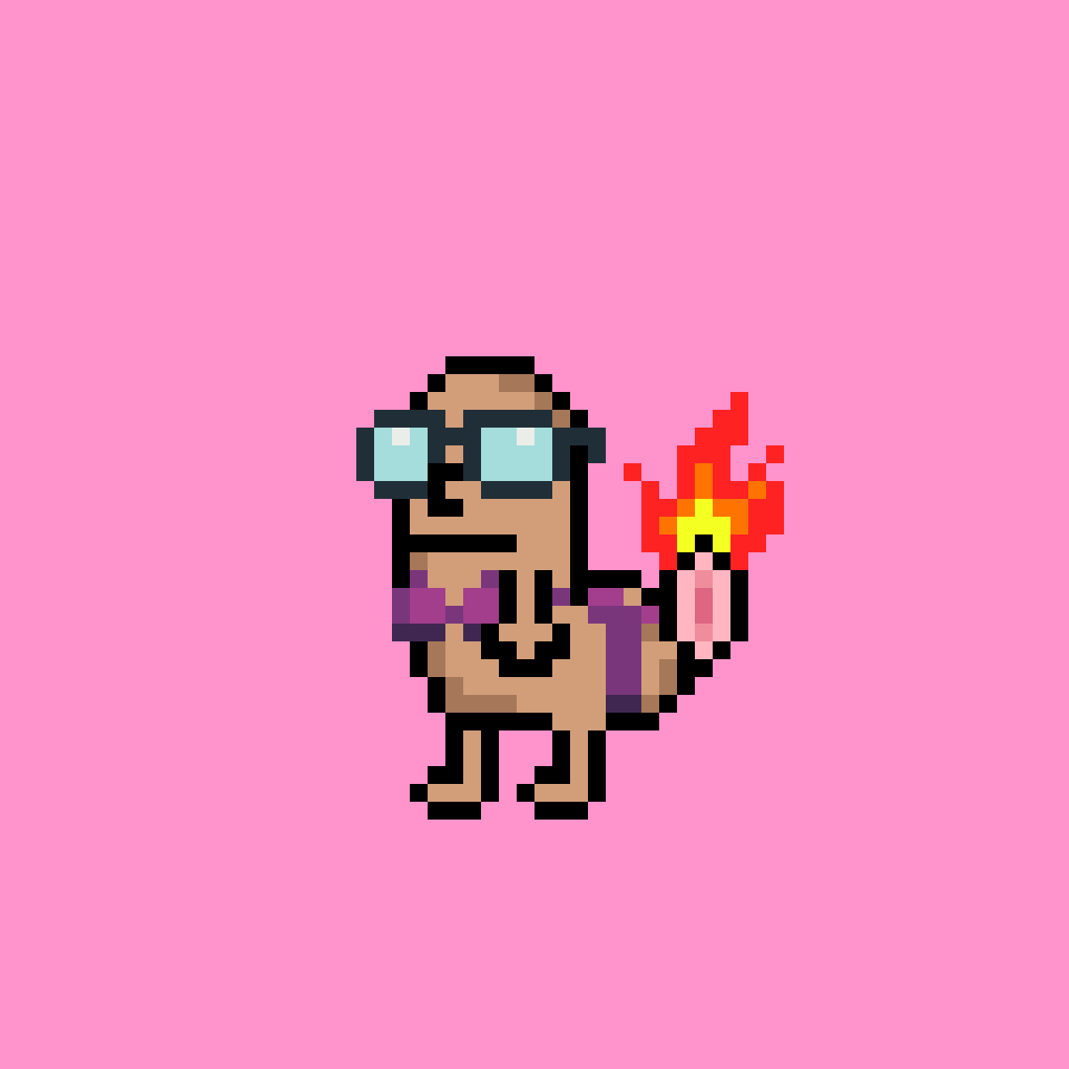 0xRobertDog's tweet photo. @CryptoClitbutts @GenuineUndead  Love both pixel art! https://t.co/FUJ3nLg0Nn