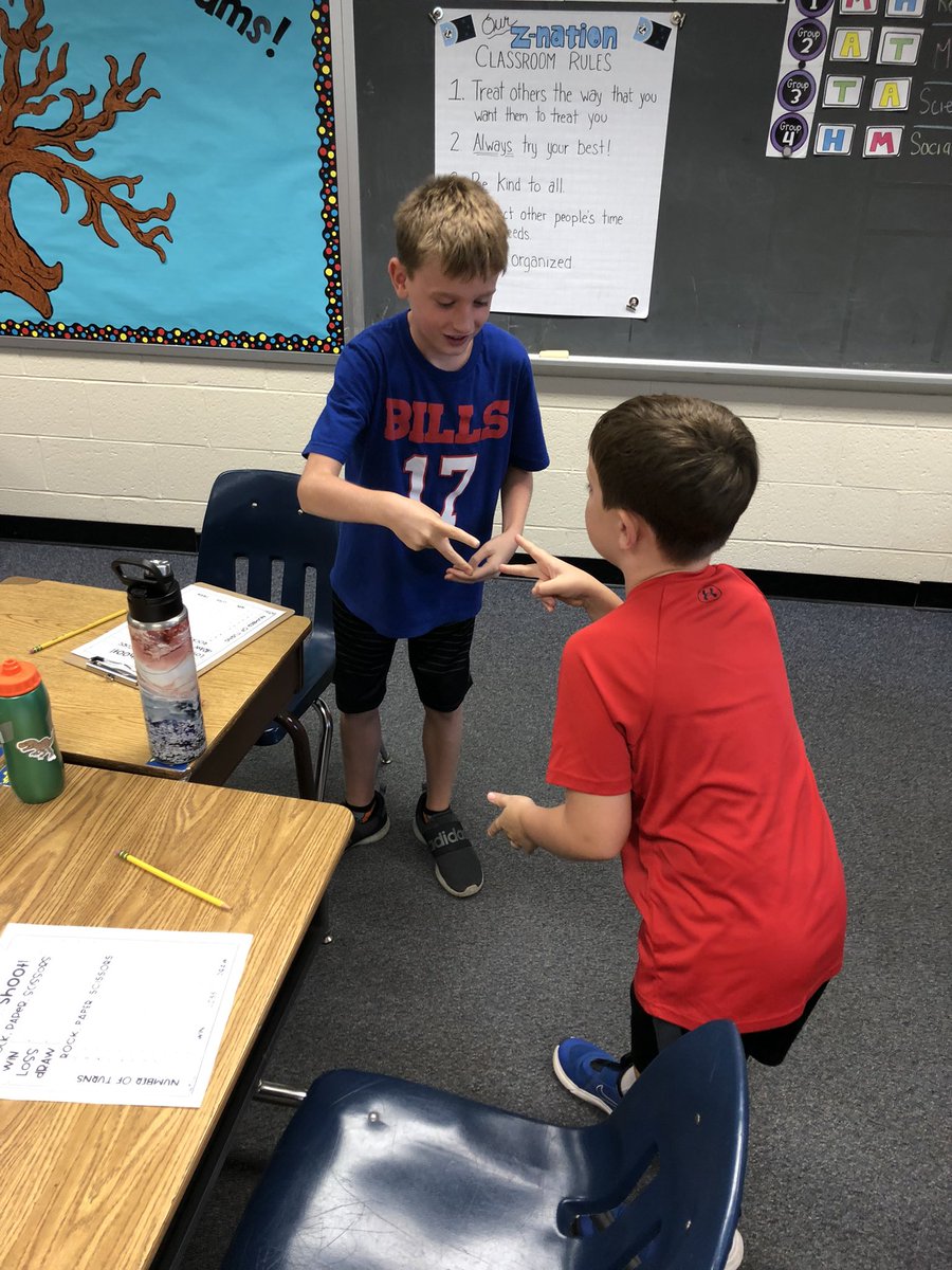 What’s collecting data without a Little Rock, paper, scissors fun? We can collect, graph, and analyze data in bar graphs and pictographs! #rmD8isgr8 #SangsterSOAR