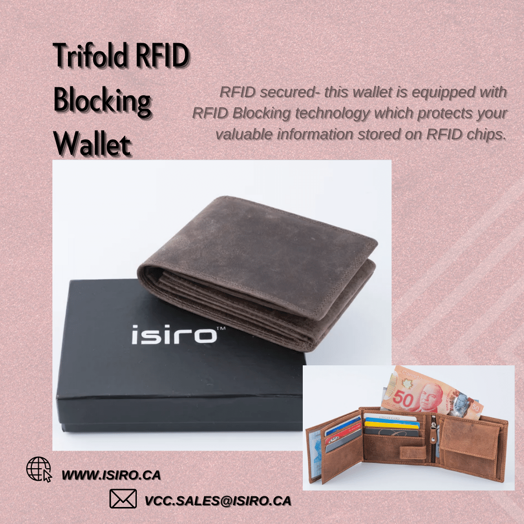 IsiroCanada's tweet photo. Stylish leather wallet for Smart people.

Visit our website to check this Trifold RFID Blocking Wallet and order today!

🌐https://t.co/4U1hZBJdYm
📧vcc.sales@isiro.ca
📷Instagram: isirocanada

#Stylishwallet #travelwallet #womanswallet #walletmen   #wallet #leather #leathercraft https://t.co/0VcflEdqMa