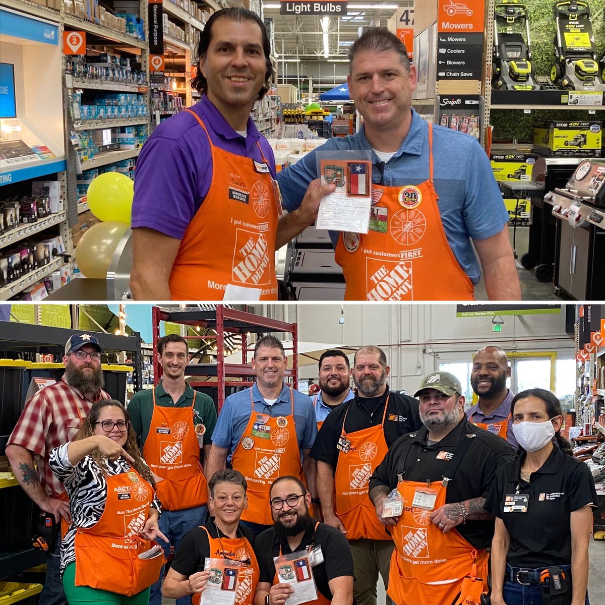 Great job to our teams in Four Points and Hutto getting ready for Labor Day! The stores looked great and the teams were really engaged! #PoweroftheGulf @ericbernal01 @garland_haynes