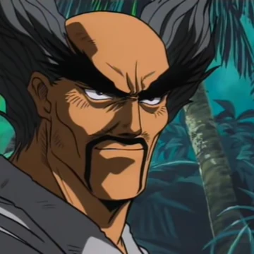 Lit0Bee's tweet photo. @Nova4Nation those eyebrows make him look like heihachi mishima https://t.co/qmDMNzx51B