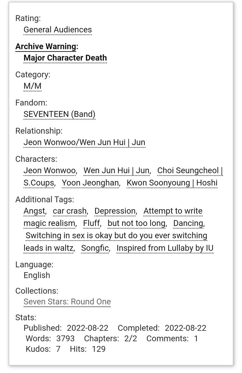 Kiss Me a Last Goodnight Kiss - wonhui fics

> I'm back from writing again (pls be kind with me)🙏🏻
> gonna hope you guys like it!
> angst... I warn you already
> Wonhui is quite wholesome ship but I had to make it angst for the prompt hhhh
 
archiveofourown.org/works/41071509…