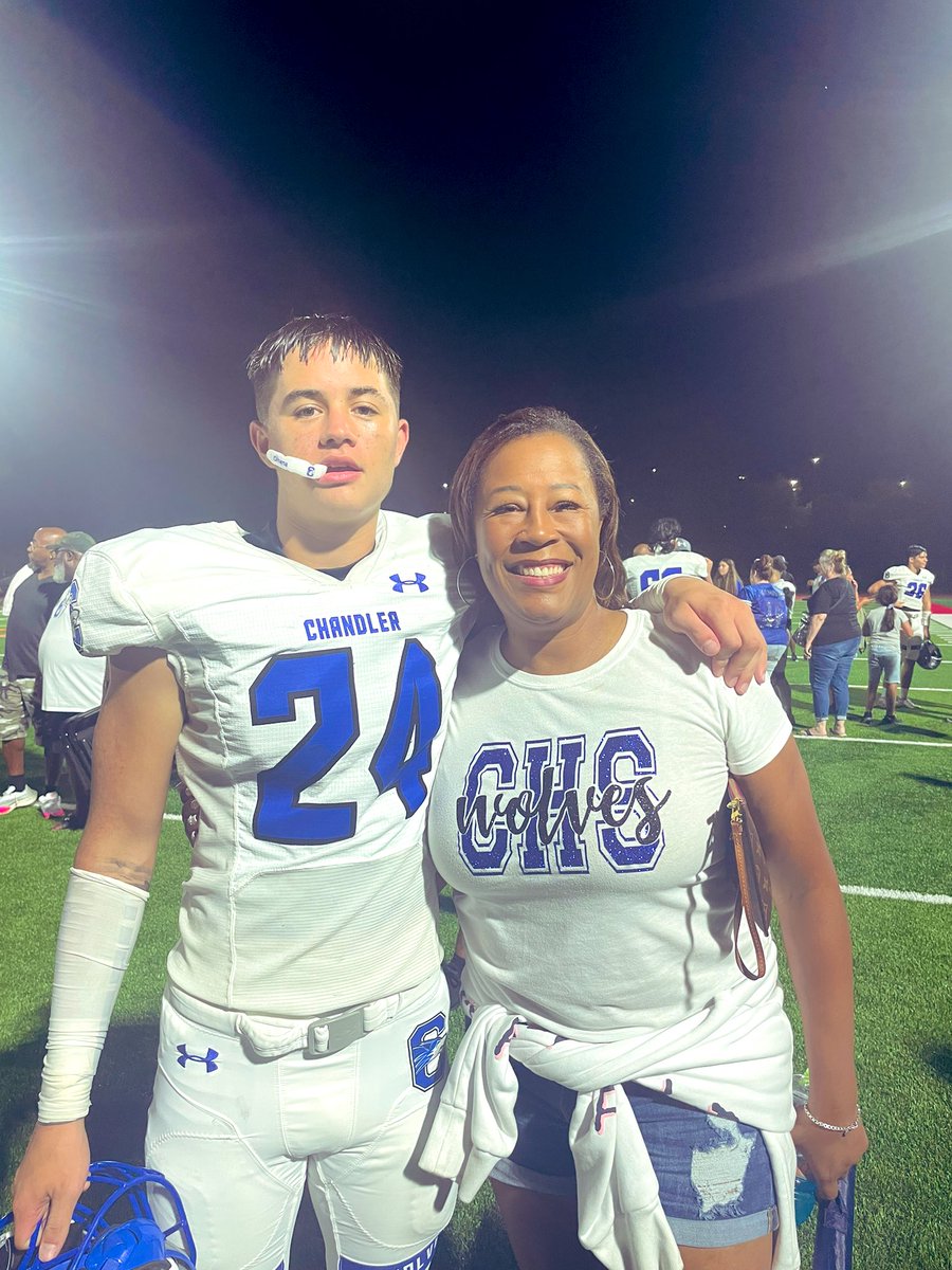 So proud of this guy. I’ve seen him grow, battle adversity, and mature over the last 3 years. Great job #CarterRojas24! #Proudteacher #FootballFan