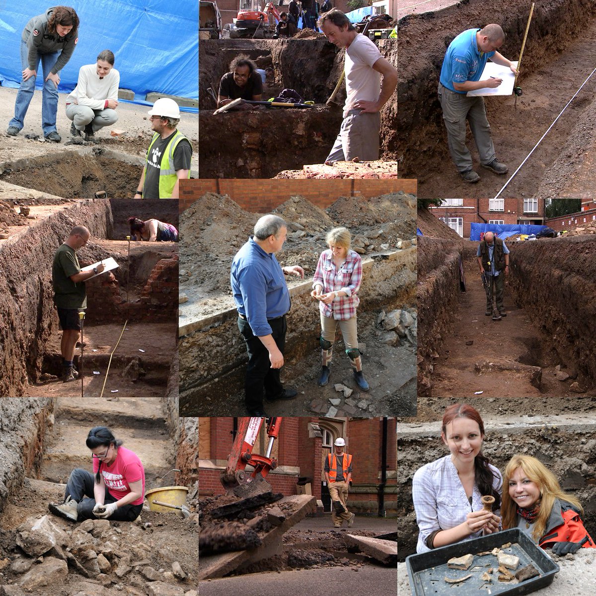 And that’s all folks! The excavation completed, the project moved into the identification phase. Once again, thank you to everyone involved le.ac.uk/richard-iii/me… #RichardIIITenYearsOn #Leicester #archaeology @uniofleicester @ArchAncHistLeic