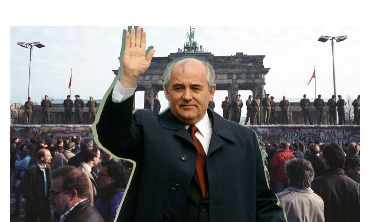 Ému par #AngelaMerkel lorsqu’elle a dit devoir sa liberté à Mikhaïl Sergueïevich #Gorbachev RIP à cette figure historique qui avait voulu la paix et la liberté pour son pays et pour le monde!