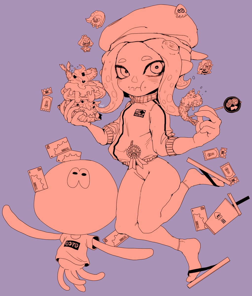 Splatoon drawing. 2018