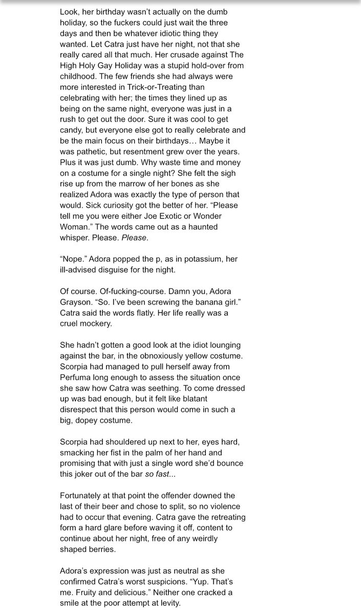 And let the origins of Bananadora be known, Primary Attraction Ch 7! 🍌🍌🍌🍌

“I’ve been screwing the banana girl…” Yup, Catra. And you love them with all your heart.